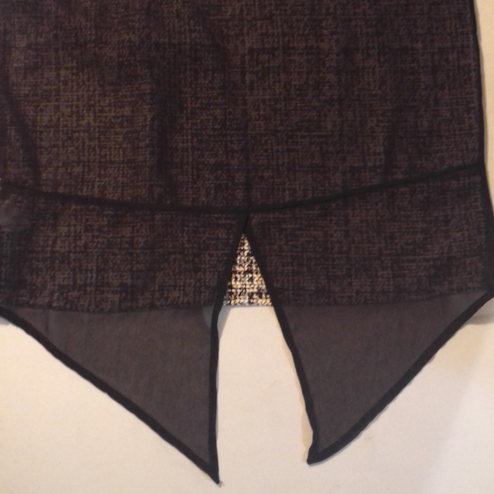 Tweed Sheer Top - Picture 2 of 5
